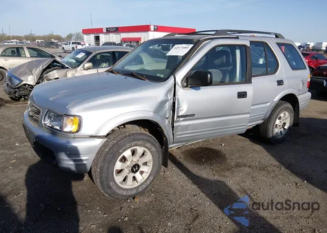 2000 Honda Passport Ex/Lx from USA, damaged, VIN 4S6DM58W9Y4409617